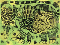 (Satoko Okuno) Armadillo (Unframed)