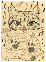 (Satoko Okuno) Lynx (Unframed)