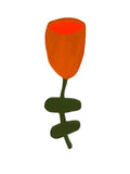 Martha Rich - Orange Single Flower