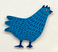 Martha Rich - blue chicken