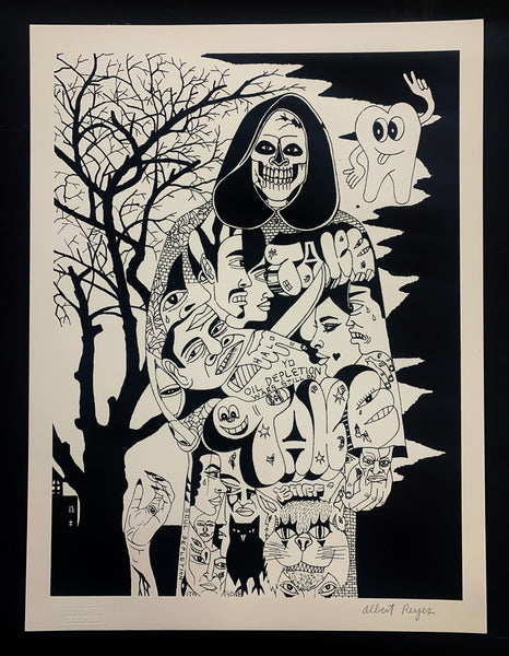 (Albert Reyes) Reaper print