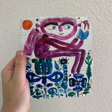 (Calef Brown) Clay Pinting