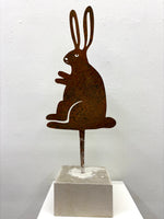 Martha Rich - Metal Standing Bunny