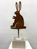 Martha Rich - Metal Standing Bunny