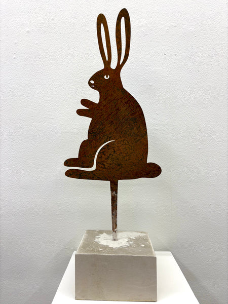 Martha Rich - Metal Standing Bunny