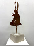 Martha Rich - Metal Standing Bunny