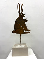 Martha Rich - Metal Standing Bunny