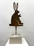 Martha Rich - Metal Standing Bunny