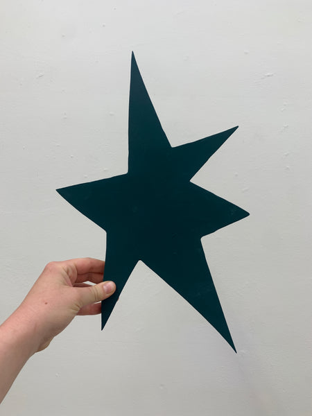 Martha Rich - Dark Green Starburst