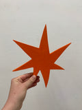 Martha Rich - Large Orange Starburst