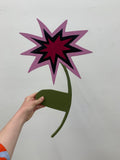 Martha Rich - Purple Starburst Flower