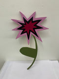Martha Rich - Purple Starburst Flower