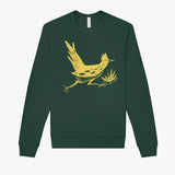 (Melissa Lakey) Roadrunner sweatshirt Forest