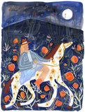 (Melissa Lakey) Moonlight Ride in the Flowers