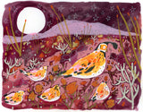 (Melissa Lakey) The Quail Family’s Moonlight Walk