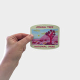 Joshua Tree National Park Pink Sticker