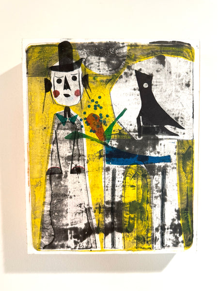 (Rob Clayton) A Woman with Bird