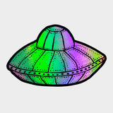 (Esther Pearl Watson) UFO Holo Sticker