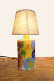 (Lili Todd) Owl and Rattlesnake Lamp