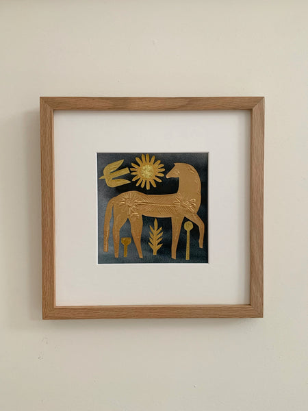 (Heidi Anderson) Framed collage