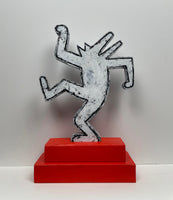 (Jonathan Edelhuber) "Sculpture After a Keith Haring Drawing (Contemporary Art History)"