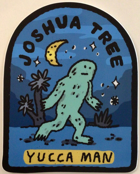 (Mark Todd) Yucca Man Sticker