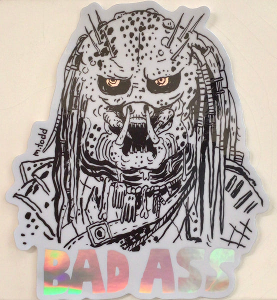 (Mark Todd) Bad Ass sticker