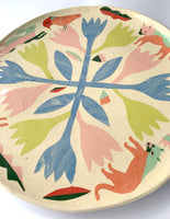 (Heidi Brit Anderson) Flower Wheel Plate