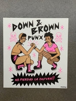 (Mean Machine / Ruth Mora) Down & Brown Punx