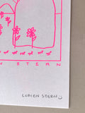 (Lorien Stern) Big Happy Book with signed print