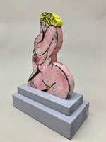 (Jonathan Edelhuber) Sculpture of a Gaston Lachaise Drawing