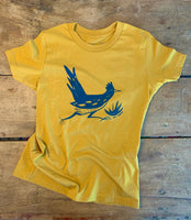 (Melissa Lakey) Roadrunner shirt Mustard