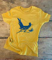 (Melissa Lakey) KIDS Roadrunner shirt Mustard