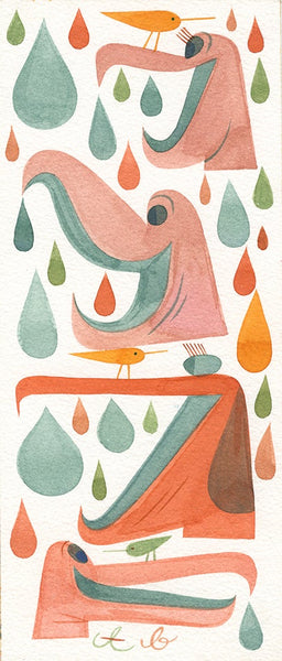 (Tim Biskup) Seagulls In Rain
